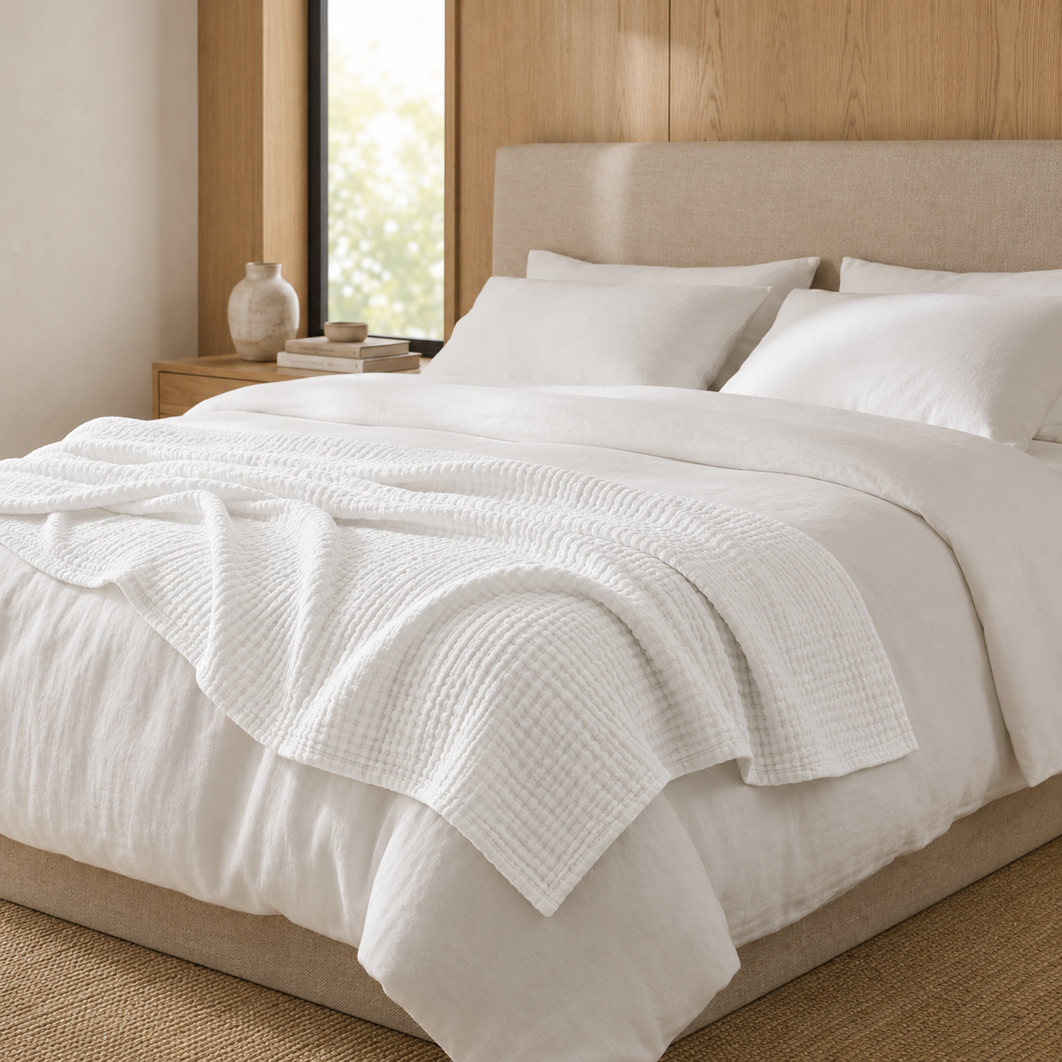 Weiß Somnira Airwave Musselindecke Somnira Airwave Musselindecke