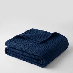 Navy Blau Somnira Airwave Musselindecke Somnira Airwave Musselindecke Vorschau