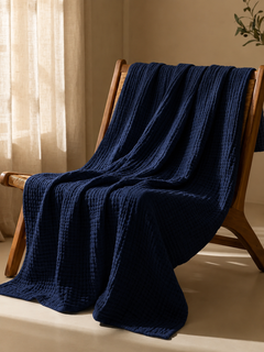 Navy Blau Somnira Airwave Musselindecke Somnira Airwave Musselindecke Vorschau